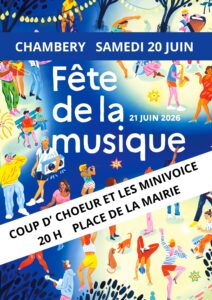 fête de la musique Chambéry samedi 20 juin 20 h
