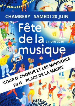 fête de la musique Chambéry samedi 20 juin 20 h